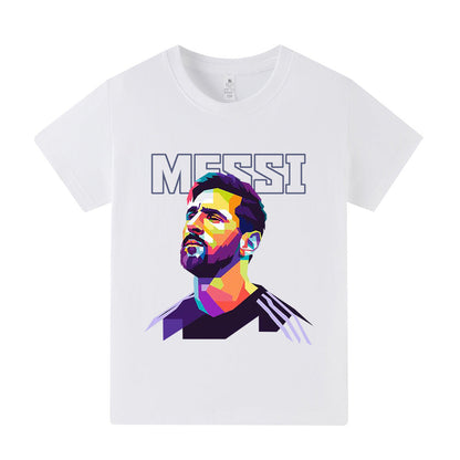 Messi Voetbal T-shirt Kinderen - Cool Design