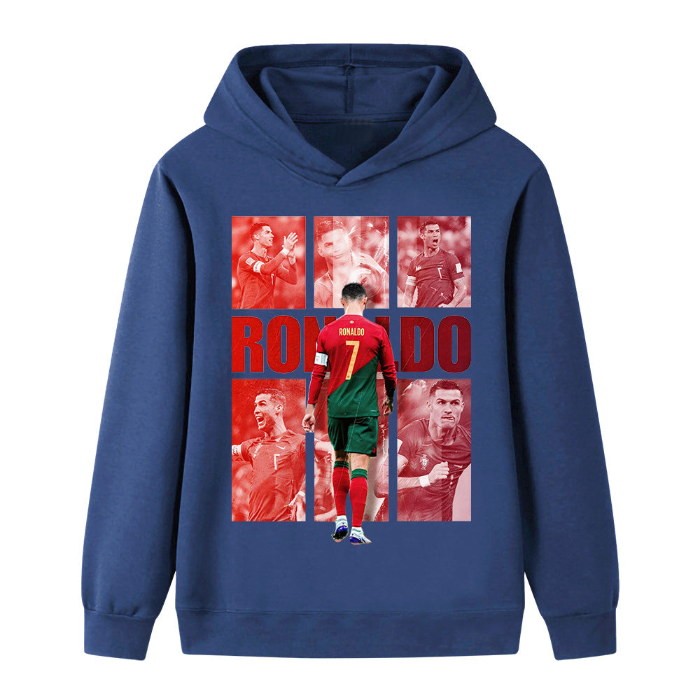 Ronaldo Voetbal Hoodie Kinderen - Portugal - Sportief