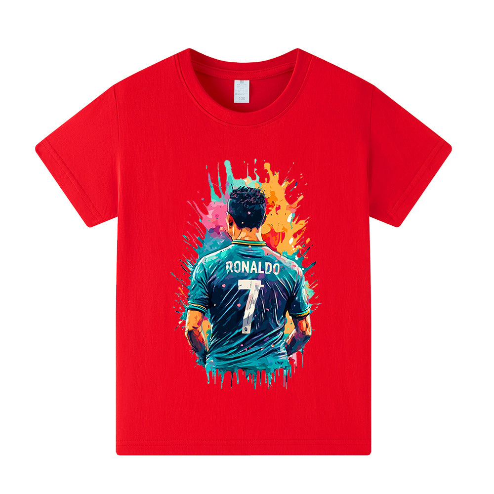 Ronaldo Voetbal T-shirt Kinderen - Cool Design