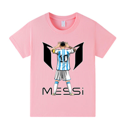 Lionel Messi Voetbal T-shirt Kinderen - Comfortabel