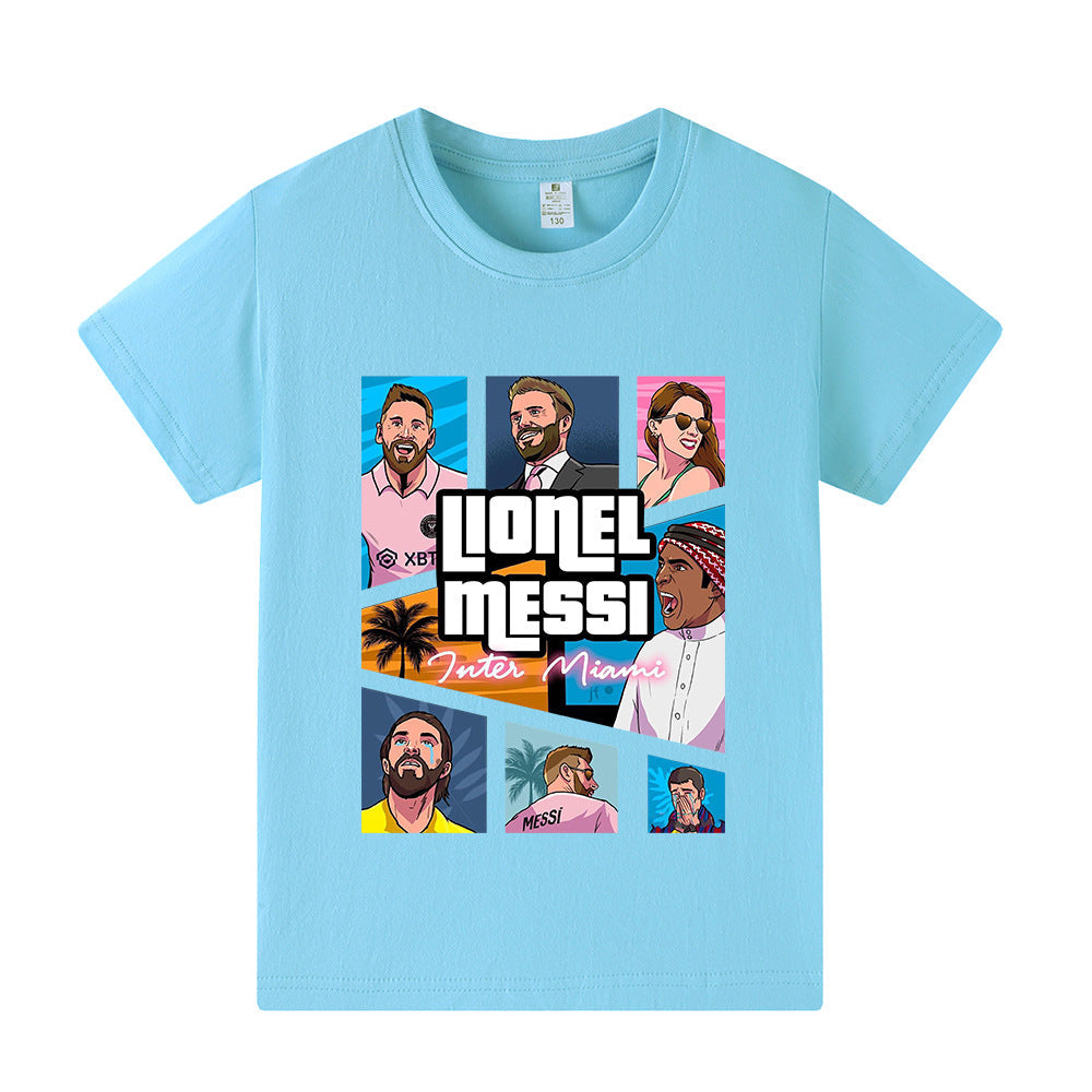 Messi Voetbal T-shirt Kinderen - Comfortabel