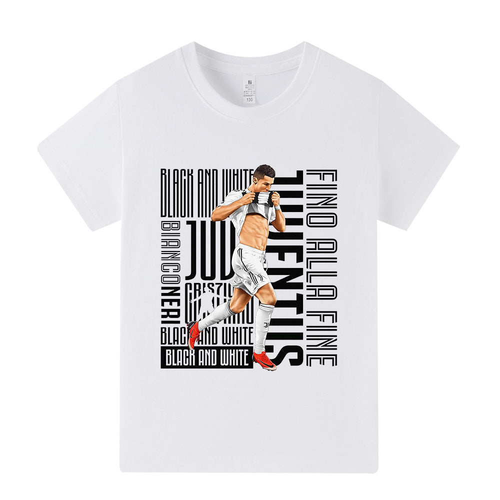 Ronaldo Voetbal T-shirt Kinderen - Juventus