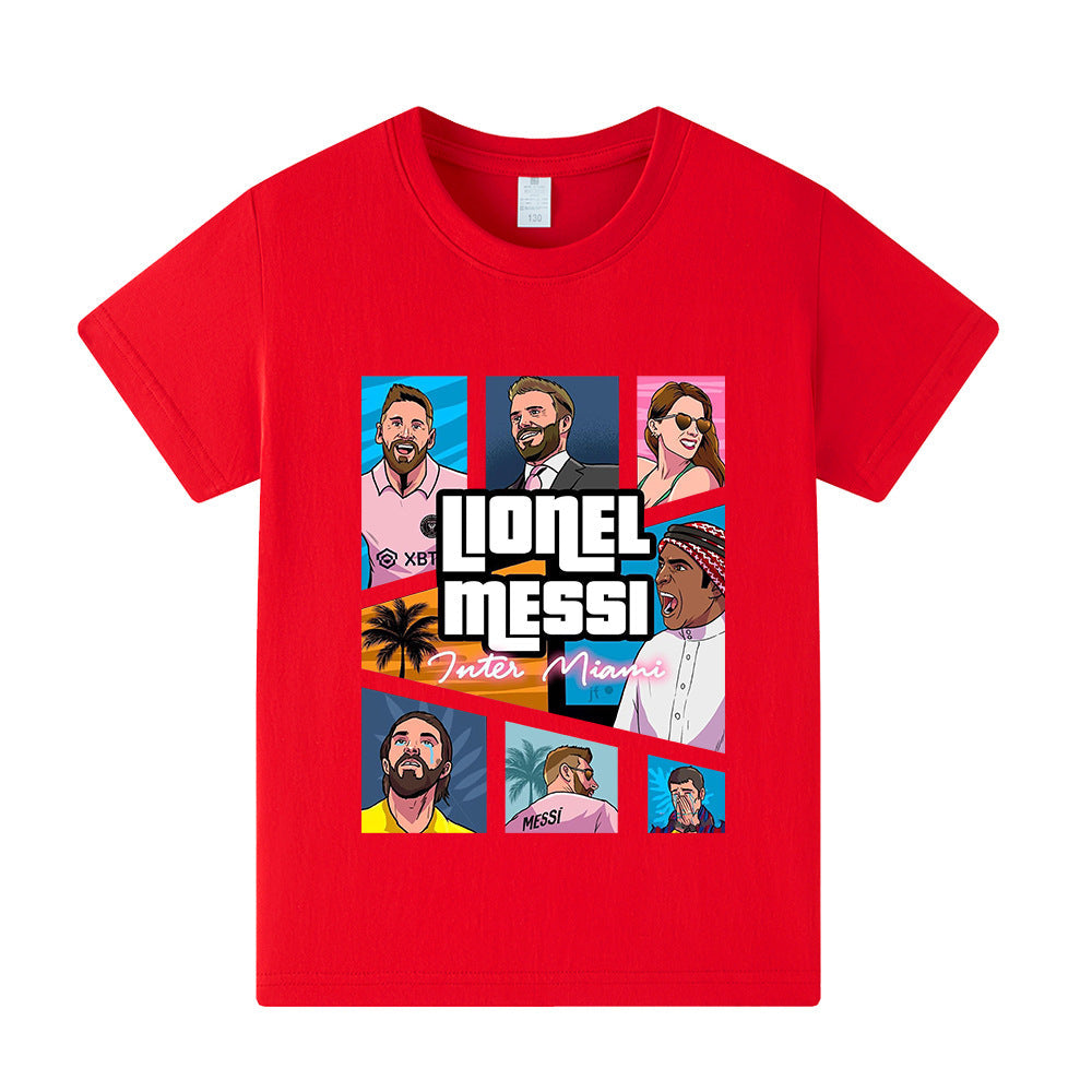 Messi Voetbal T-shirt Kinderen - Comfortabel