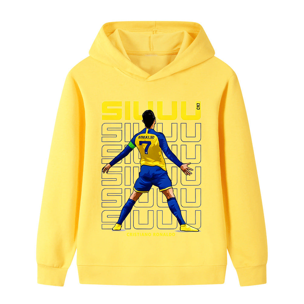 Ronaldo Voetbal Hoodie Kinderen - voor Dagelijks
