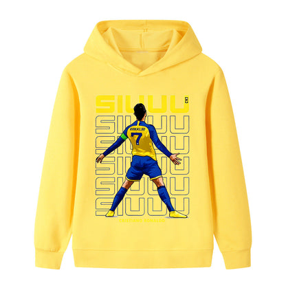 Ronaldo Voetbal Hoodie Kinderen - voor Dagelijks