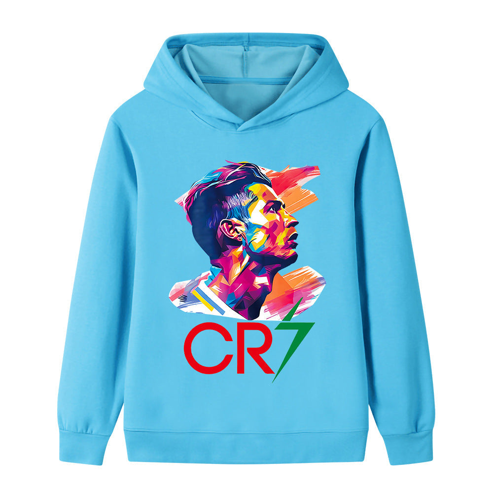 Cristiano Ronaldo Voetbal Hoodie Kinderen - Zacht