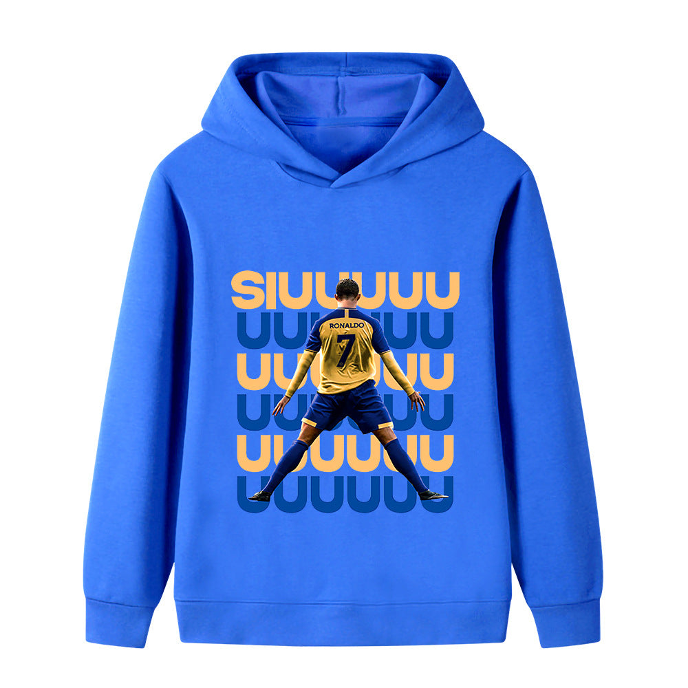 Ronaldo Voetbal Hoodie Kinderen - Zacht