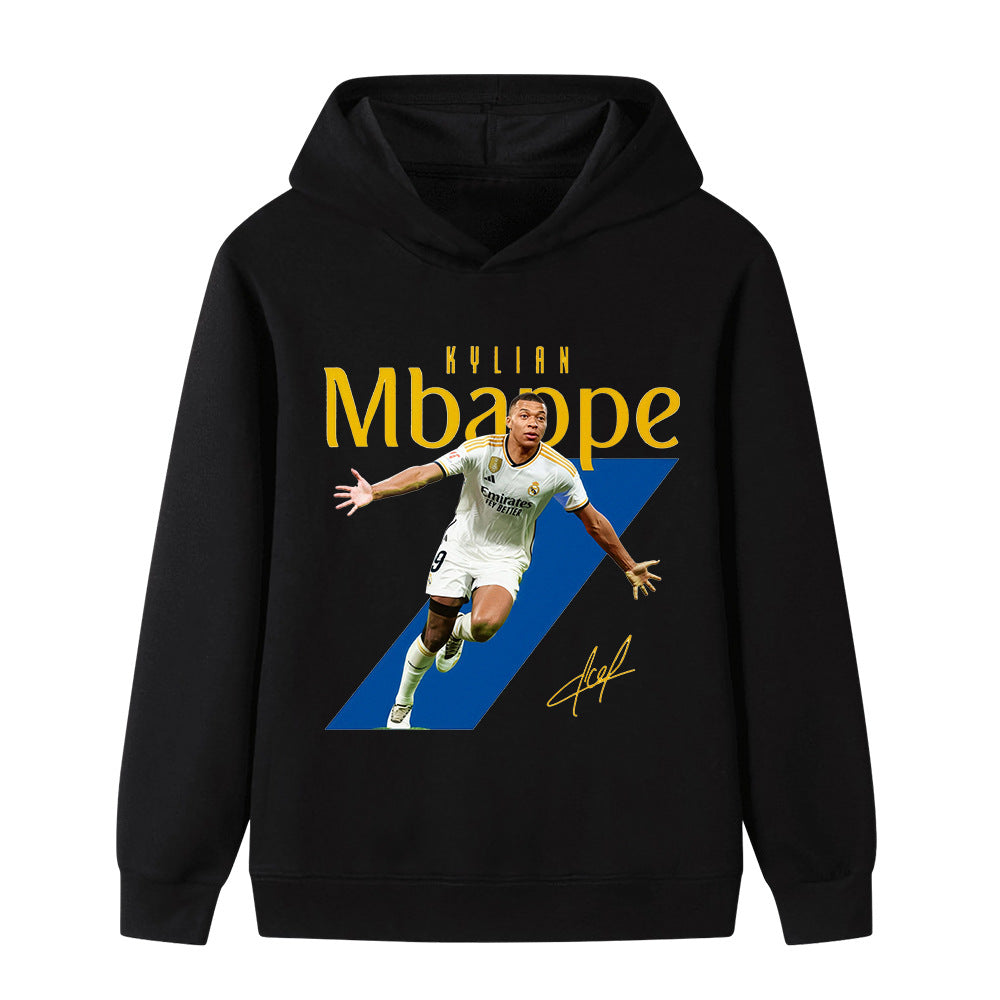 Mbappé Voetbal Hoodie Kinderen - Sportief