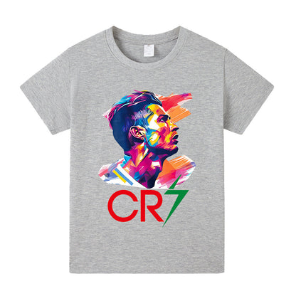 Cristiano Ronaldo Voetbal T-shirt Kinderen - Comfortabel