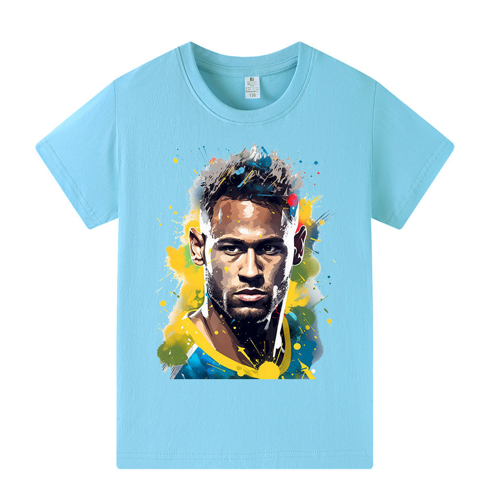 Neymar Voetbal T-shirt Kinderen