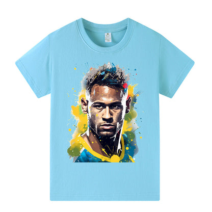 Neymar Voetbal T-shirt Kinderen