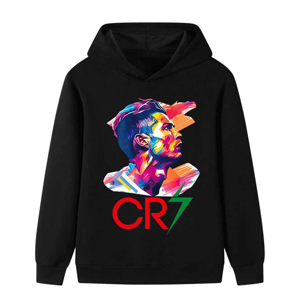 Cristiano Ronaldo Voetbal Hoodie Kinderen - Zacht