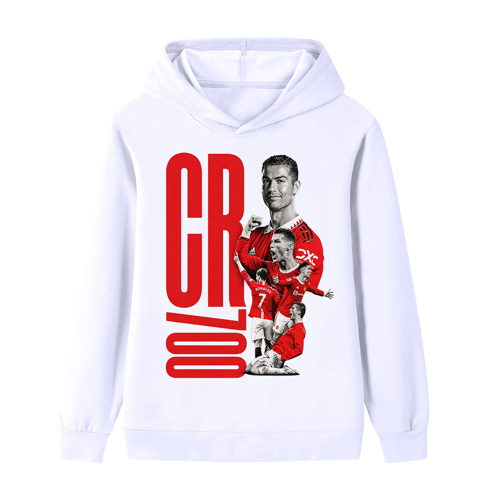 Cristiano Ronaldo Voetbal Hoodie Kinderen - Manchester United - Sportief