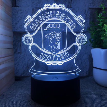 Voetbal 3D Illusie LED-Lamp - Nachtlampje - Cadeau Sfeerlicht