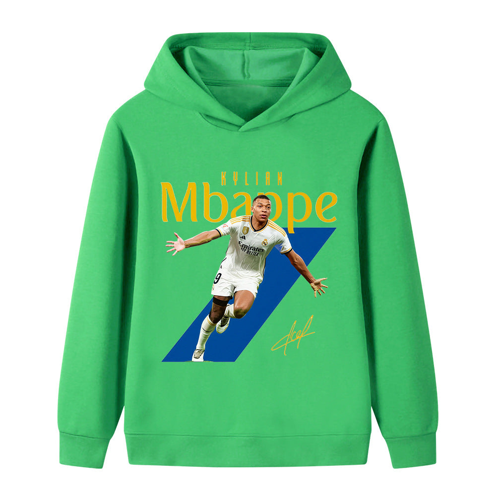 Mbappé Voetbal Hoodie Kinderen - Sportief