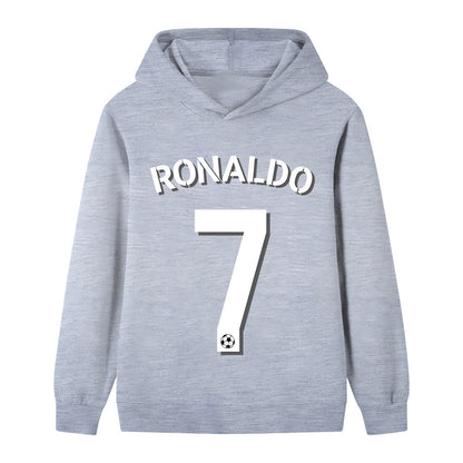 Ronaldo Voetbal Hoodie Kinderen - Cool Design