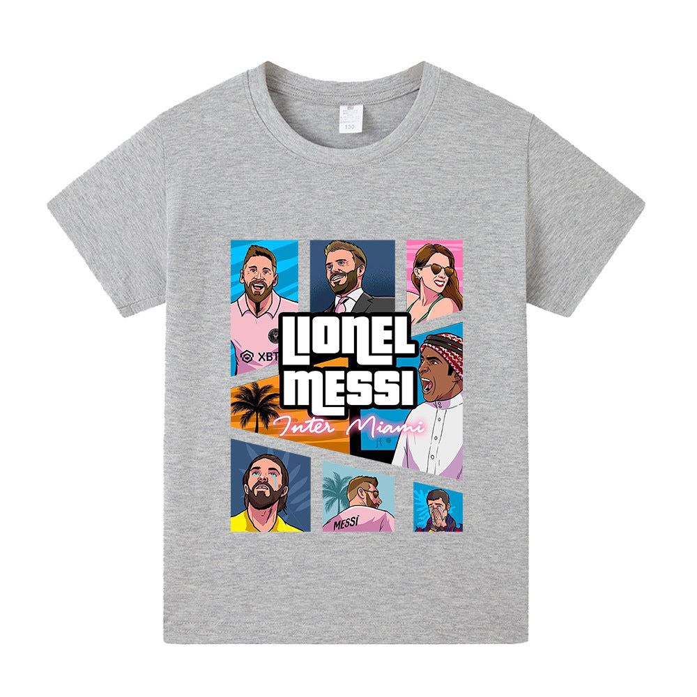 Messi Voetbal T-shirt Kinderen - Comfortabel