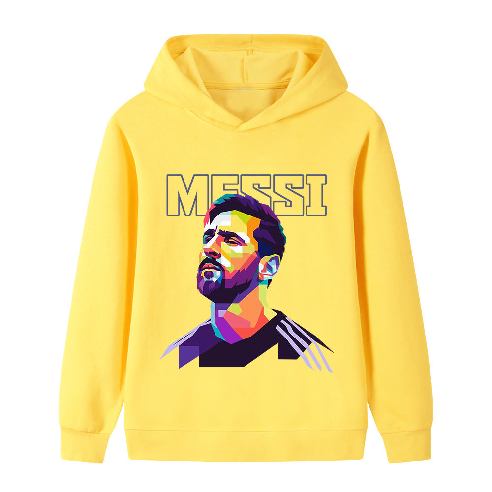 Messi Voetbal Hoodie Kinderen - Zacht