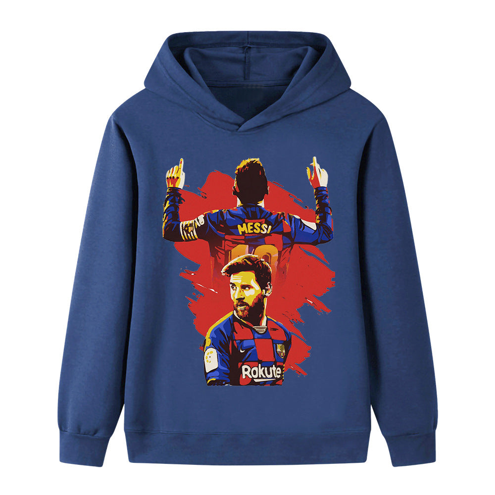 Lionel Messi Voetbal Hoodie Kinderen - Barcelona