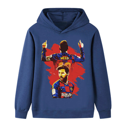 Lionel Messi Voetbal Hoodie Kinderen - Barcelona