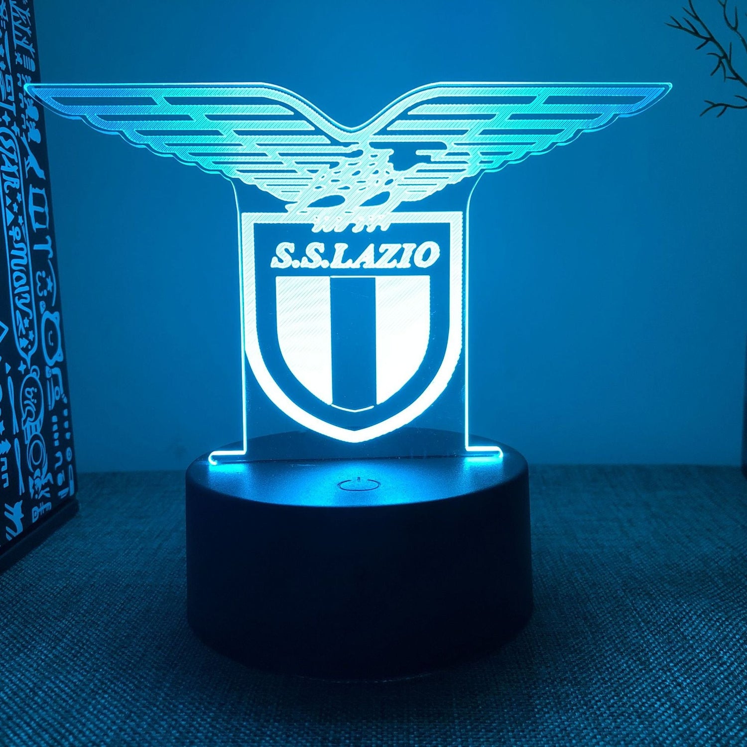 Voetbal 3D Illusie LED-Lamp - Nachtlampje - voor de Kamer Cadeau