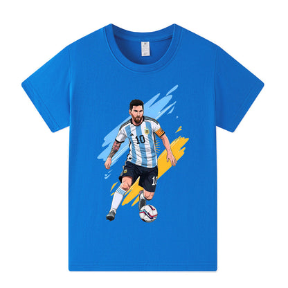 Lionel Messi Voetbal T-shirt Kinderen - Sportief