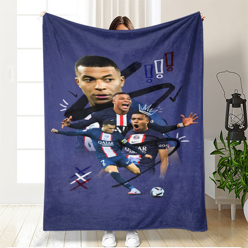 Voetbal Plaid - Mbappé