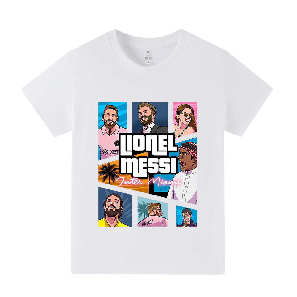 Messi Voetbal T-shirt Kinderen - Comfortabel
