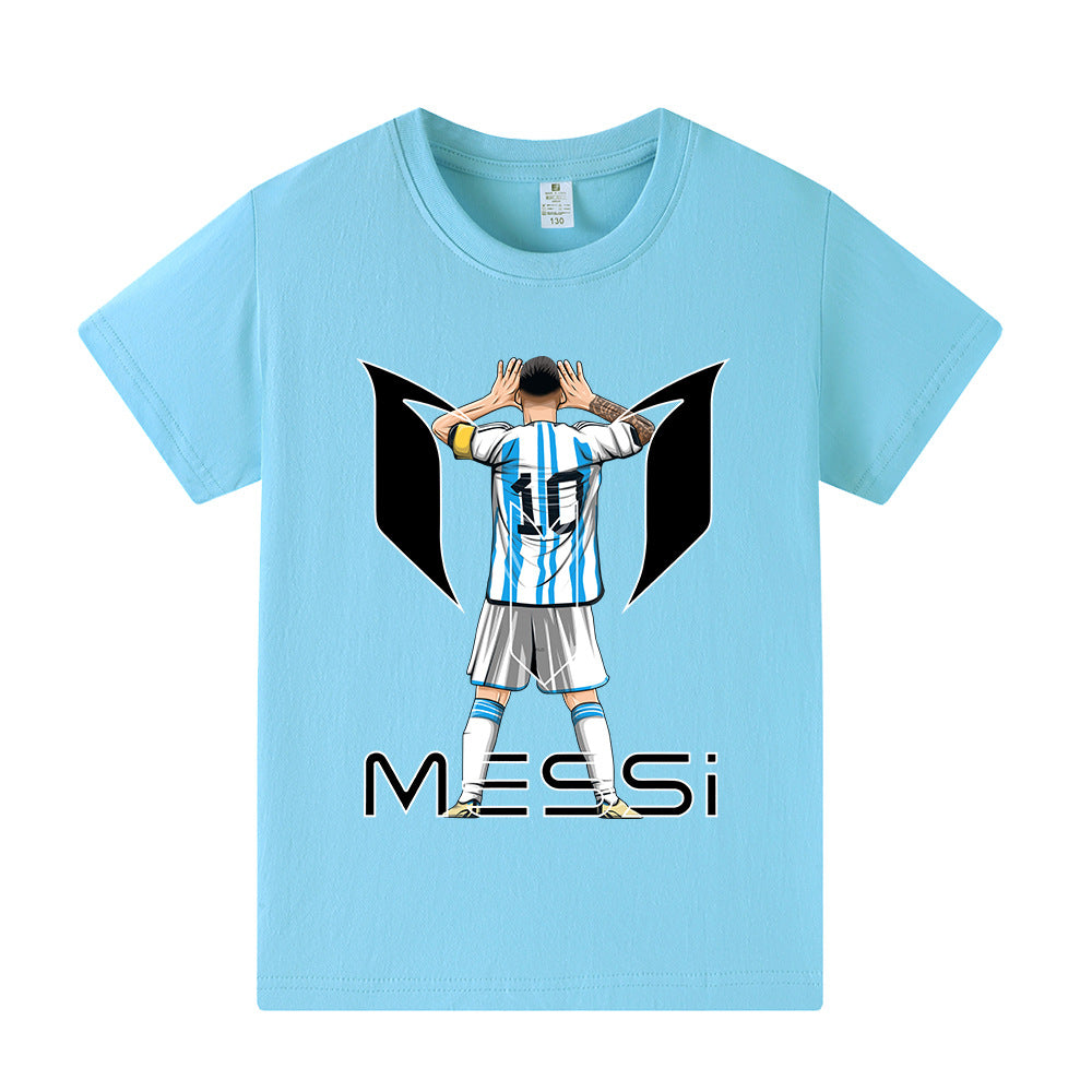 Lionel Messi Voetbal T-shirt Kinderen - Comfortabel
