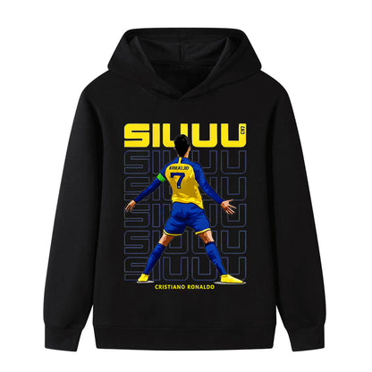 Ronaldo Voetbal Hoodie Kinderen - voor Dagelijks