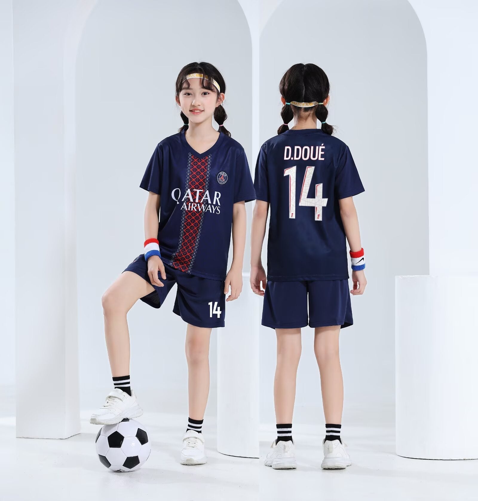 Voetbaltenue Kinderen - Shirt en Broekje - Cool Design