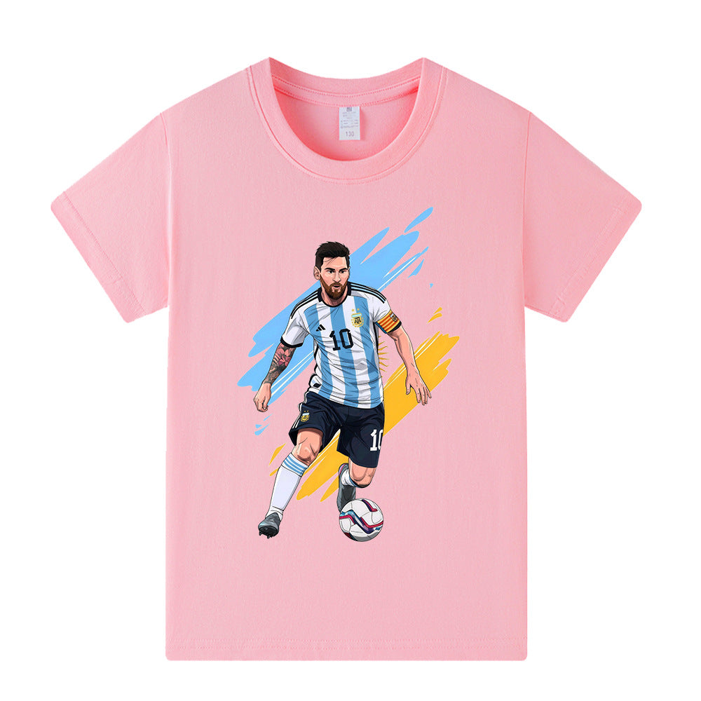 Lionel Messi Voetbal T-shirt Kinderen - Sportief