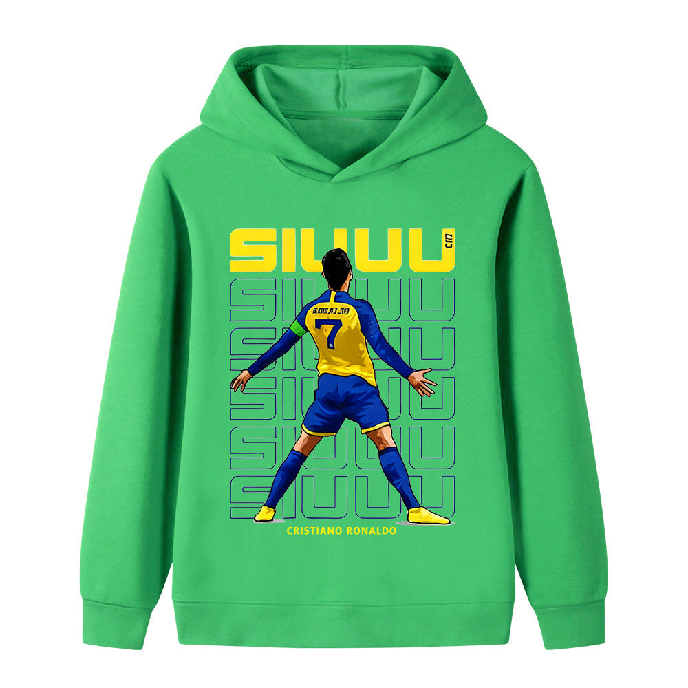 Ronaldo Voetbal Hoodie Kinderen - voor Dagelijks