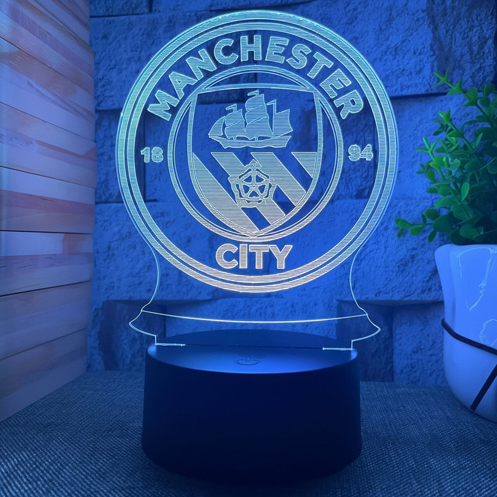 Voetbal 3D Illusie LED-Lamp - Nachtlampje - Cadeau Sfeerlicht