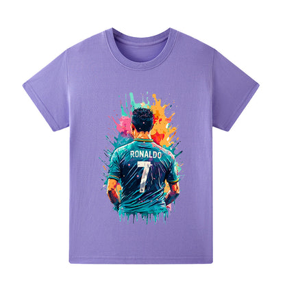 Ronaldo Voetbal T-shirt Kinderen - Cool Design