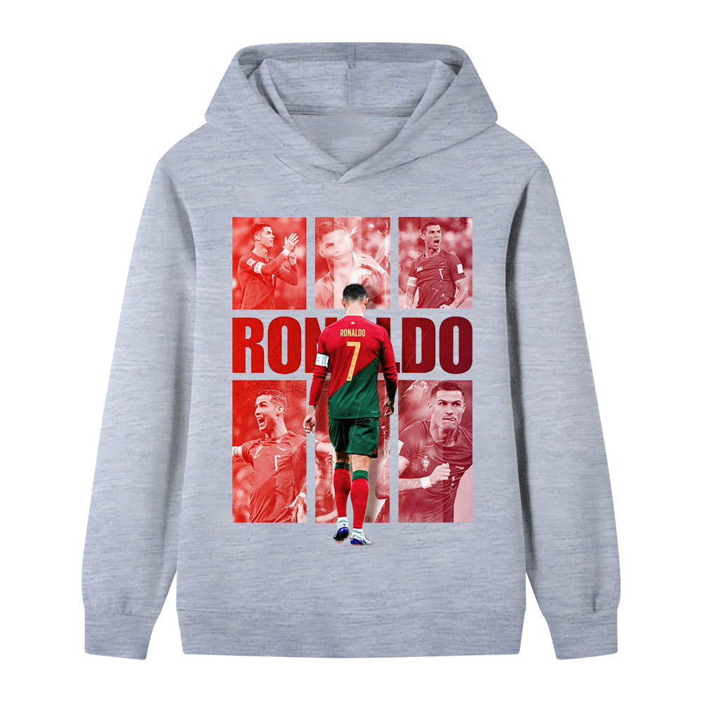 Ronaldo Voetbal Hoodie Kinderen - Portugal - Sportief