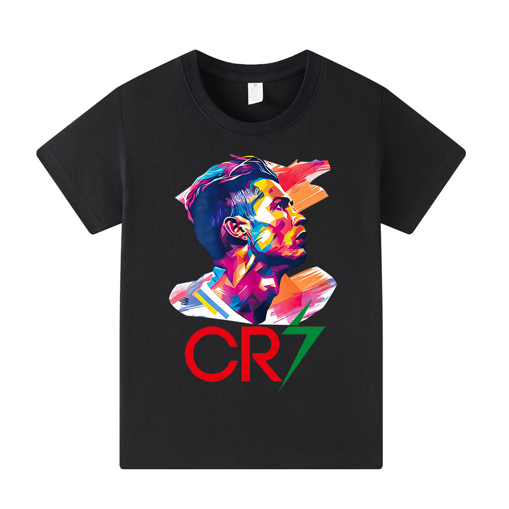 Cristiano Ronaldo Voetbal T-shirt Kinderen - Comfortabel