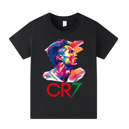 Cristiano Ronaldo Voetbal T-shirt Kinderen - Comfortabel