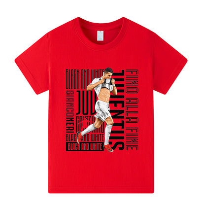 Ronaldo Voetbal T-shirt Kinderen - Juventus