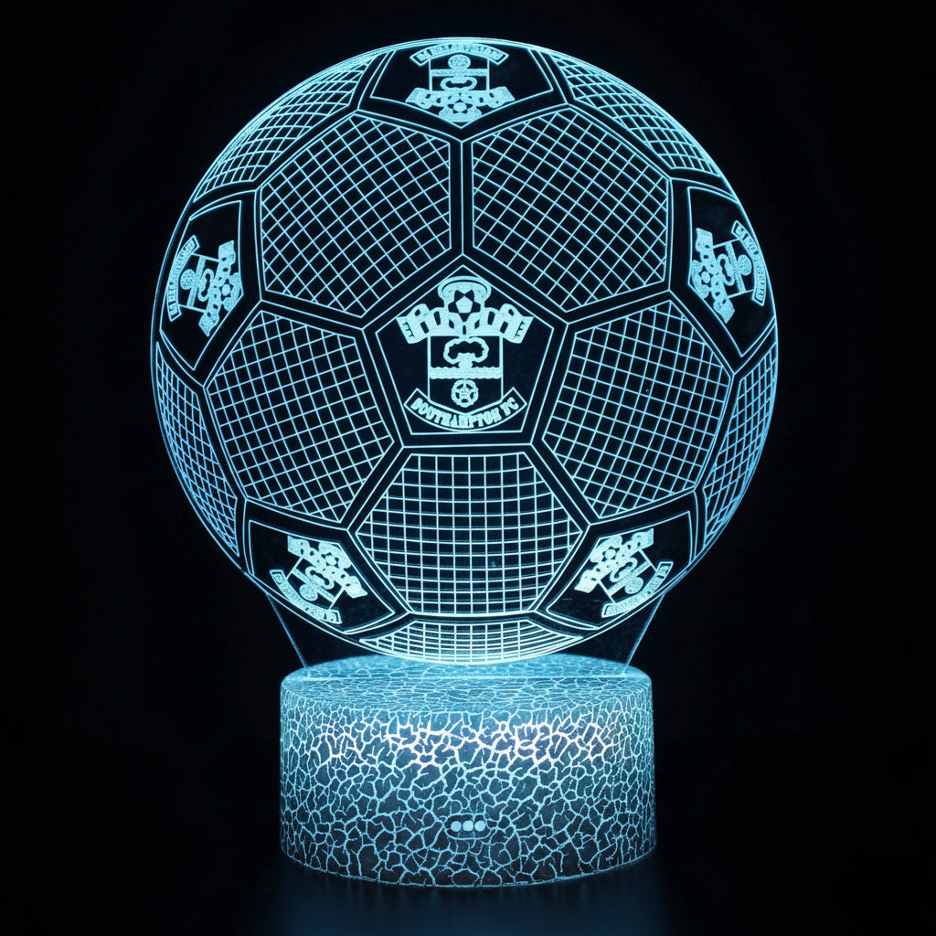 Voetbal 3D Illusie LED-Lamp - Nachtlampje - Cadeau