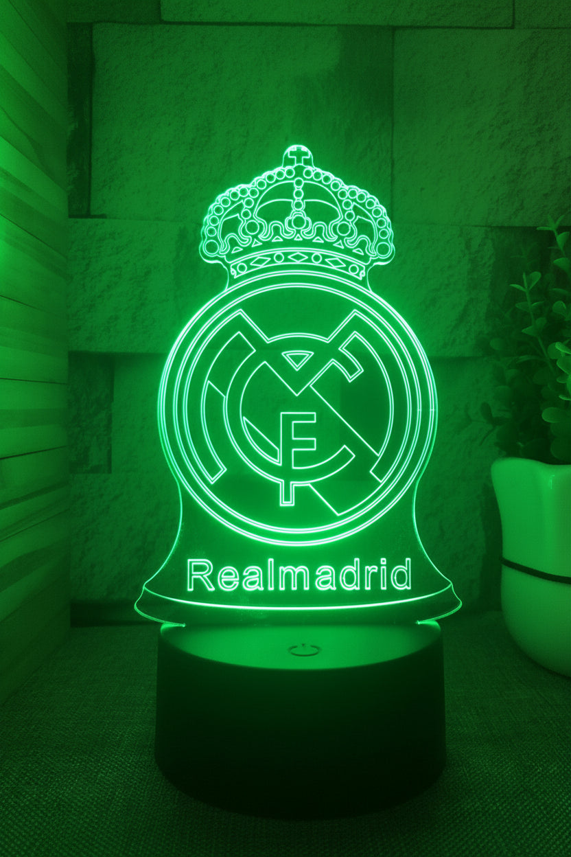 Voetbal 3D Illusie LED-Lamp - Nachtlampje - Cadeau Sfeerlicht