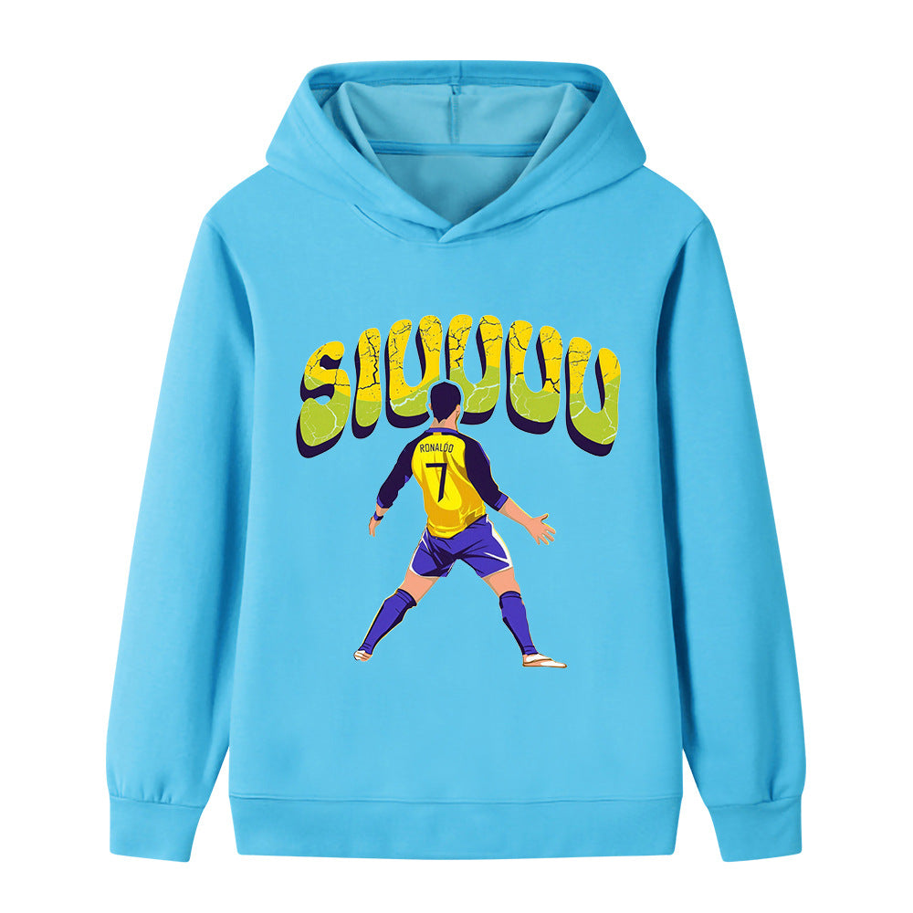 Cristiano Ronaldo Voetbal Hoodie Kinderen - Cool Design