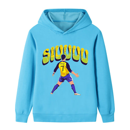 Cristiano Ronaldo Voetbal Hoodie Kinderen - Cool Design