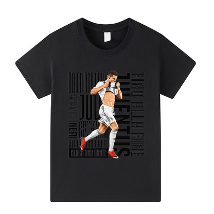 Ronaldo Voetbal T-shirt Kinderen - Juventus