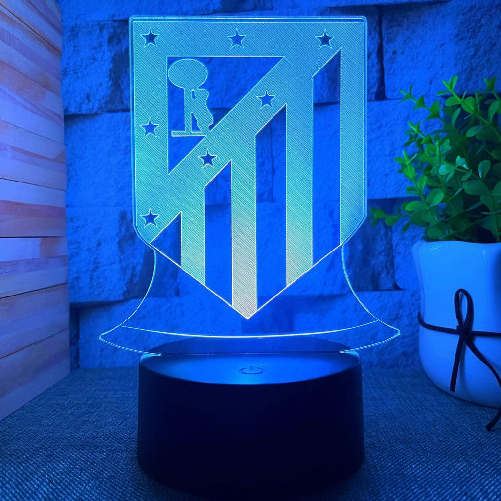 Voetbal 3D Illusie LED-Lamp - Nachtlampje - Cadeau Sfeerlicht