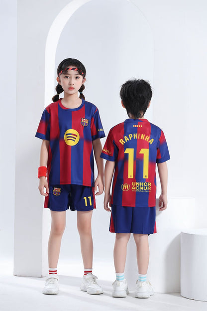 Raphinha Voetbaltenue Kinderen - Shirt en Broekje