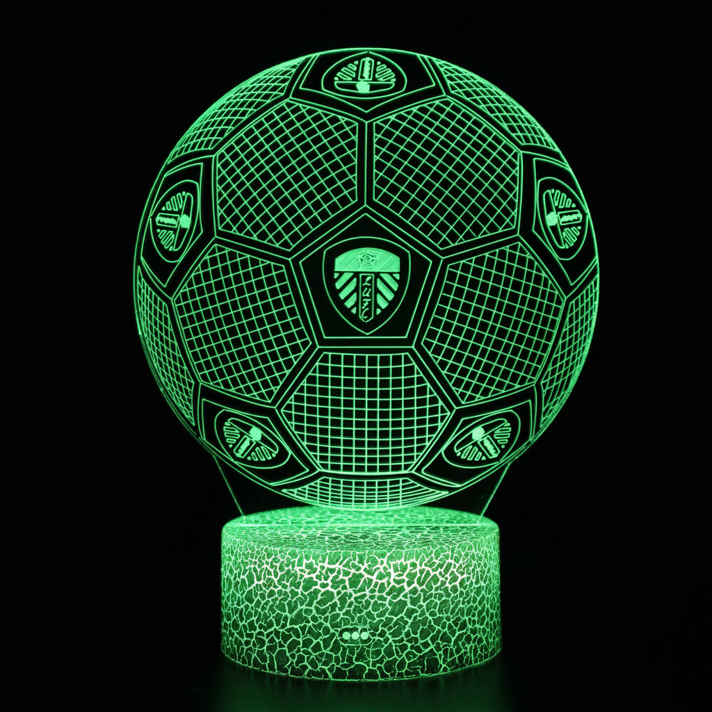 Voetbal 3D Illusie LED-Lamp - Nachtlampje - Cadeau