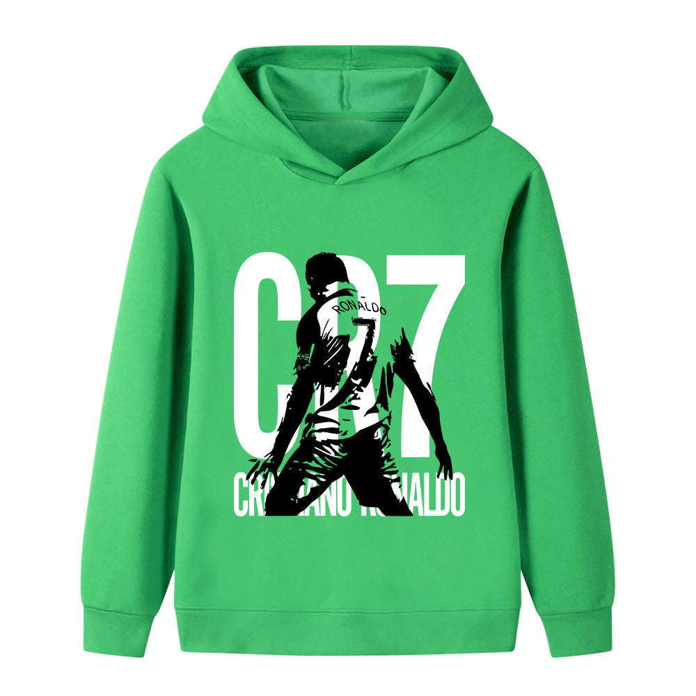 Cristiano Ronaldo Voetbal Hoodie Kinderen - Sportief