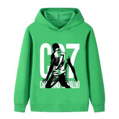 Cristiano Ronaldo Voetbal Hoodie Kinderen - Sportief