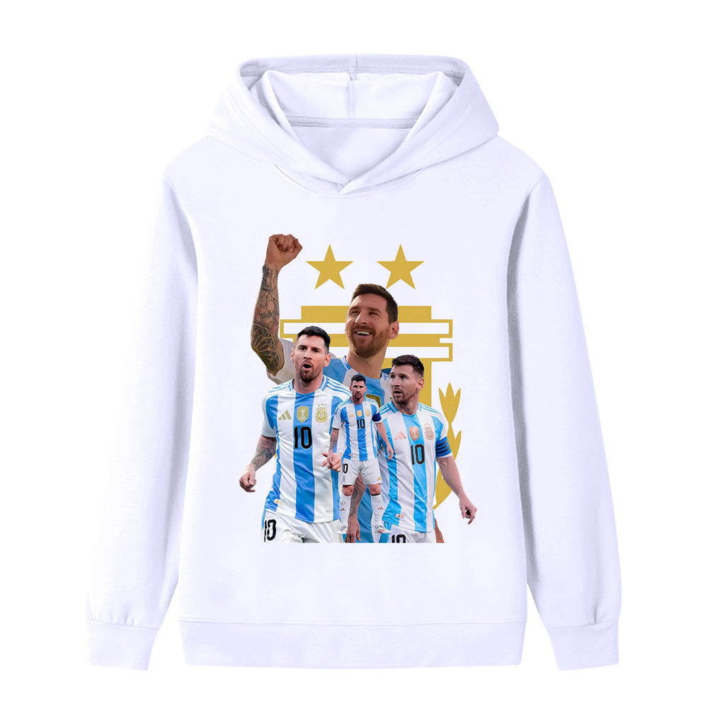 Messi Voetbal Hoodie Kinderen - Cool Design
